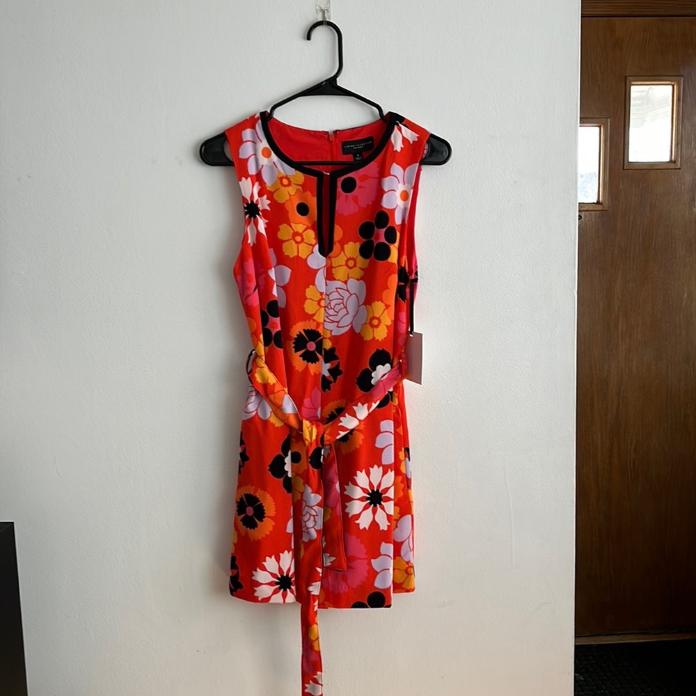 70s inspired mini dress by Victoria Beckham